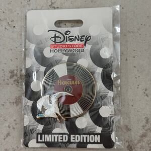 Disney Studio Store Hollywood DSSH Destination D23 Record Pin Hercules